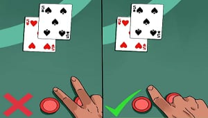Blackjack Tip - Never Split 5s