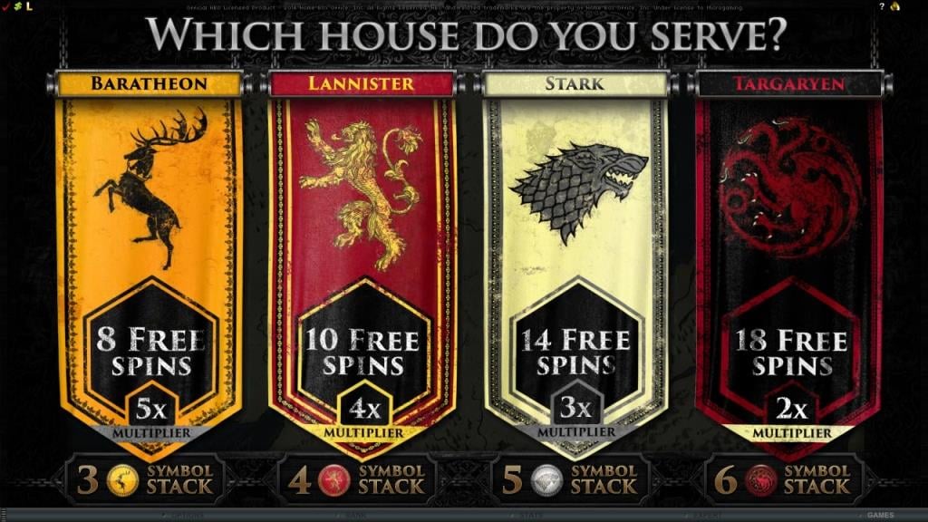 Game of Thrones is an Aristocrat slot
