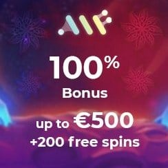 Alf Casino Welcome Bonus 100% up to $500