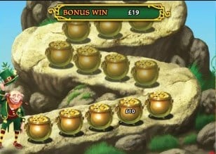 Plenty O'Fortune Bonus Win