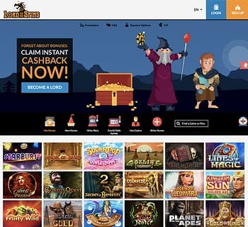 Lord of the Spins Online Casino Pokies