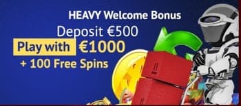 Heavy Chips Casino Welcome Bonus