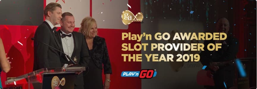 Play'n Go win slot provider of the year award