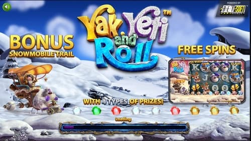 Yak Yeti and Roll online slots machine