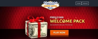 Jackpot Capital casino welcome bonus