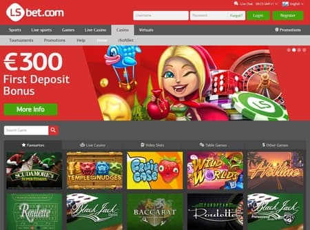 LSbet Casino Homepage
