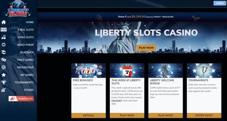 Liberty Slots Online Casino Review
