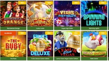 JetSpin Casino Games