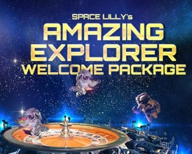 Space Lilly Casino Welcome Package