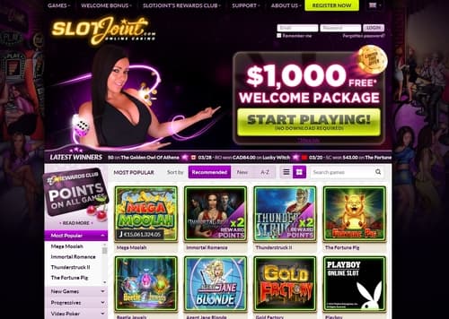 SlotJoint Casino Online