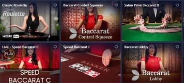 Betmaster Casino Live Games