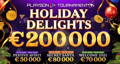 Playson's Holiday Delight Tournament 
