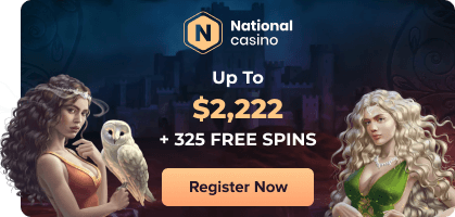 national casino welcome bonus