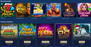 Luckydreams Casino Jackpot Games