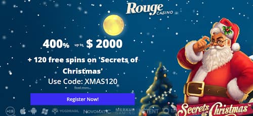 Rogue Casino Christmas Bonus