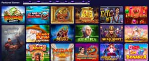 Stelario Casino featured games