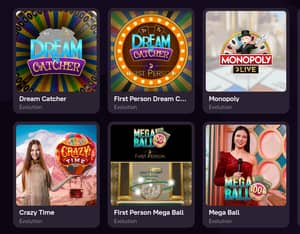 Zoome Casino Live Game Shows