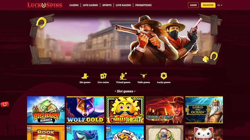 Luck of Spins Casino Games