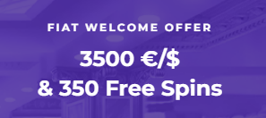 Bit Reels Casino Fiat Currency Welcome Package