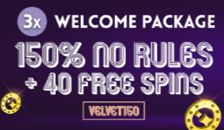 Velvet Spin Casino Welcome Package
