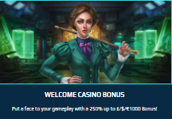 Anonym Bet Casino Welcome bonus