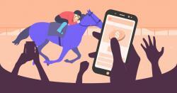 mobile and desktop betting on horse races