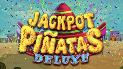 Jackpot Piñatas Deluxe Slot Logo