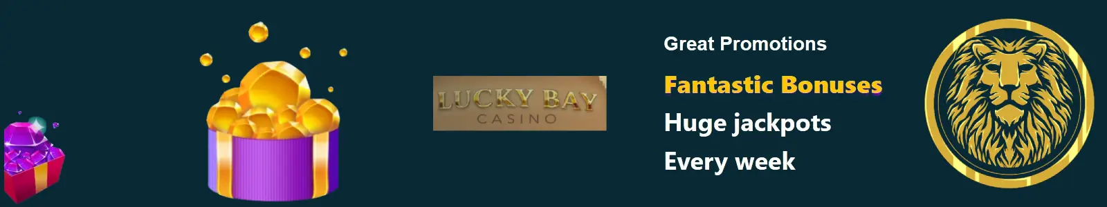 Lucky bay Casino welcome