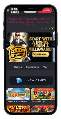A Big Candy Casino mobile screenshot