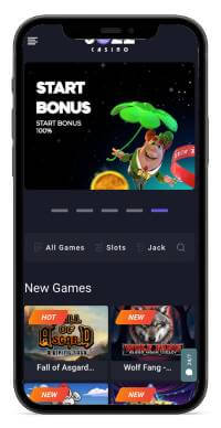 Jozz Casino rmobile screenshot