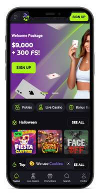 Mateslots Casino mobile screenshot