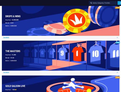Tikitaka Casino screenshot tournaments